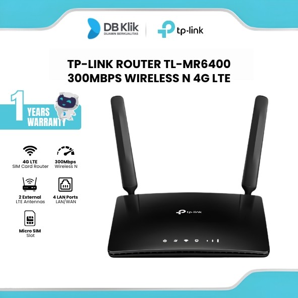 Router TP-Link TL-MR6400 300Mbps 4G LTE