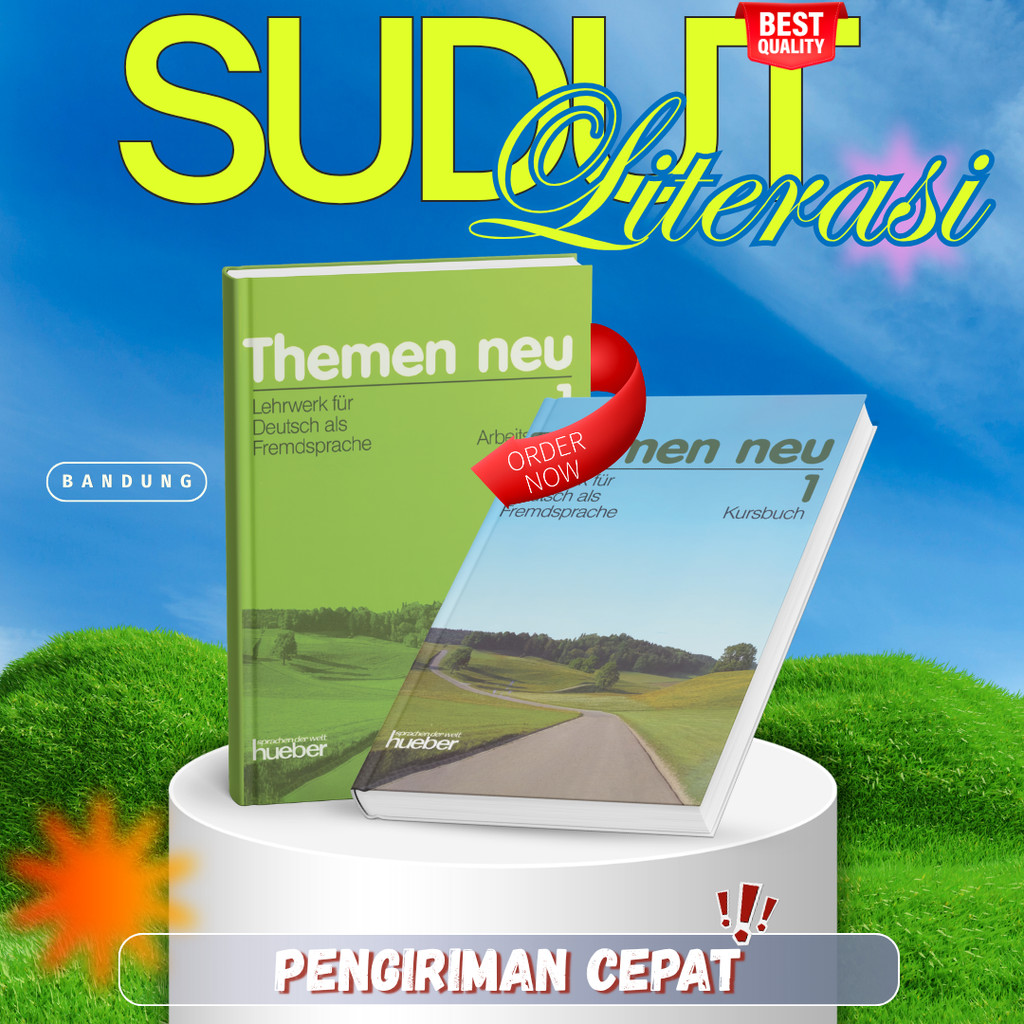 Buku Belajar Bahasa Jerman | Themen Neu 1 Kursbuch & Arbeitsbuch