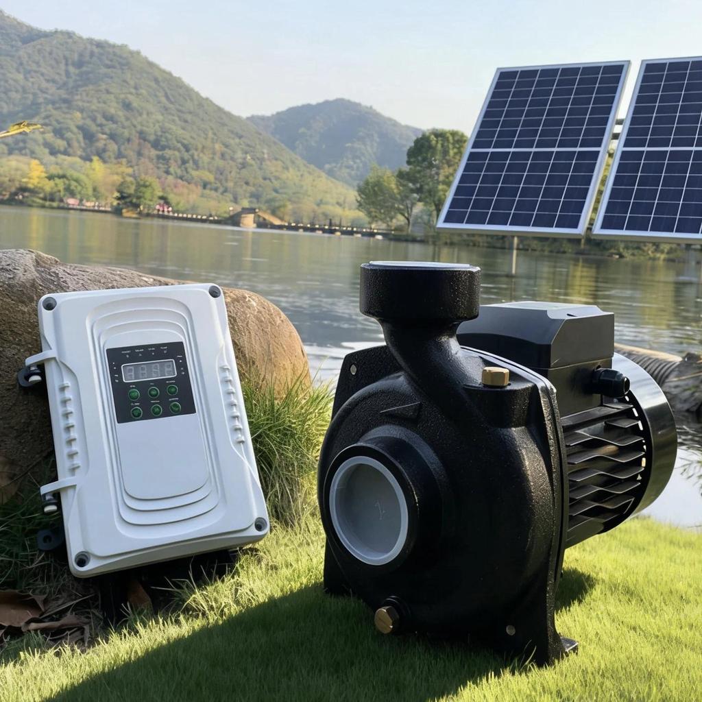 1 Horsepower DC 48V Solar Panel Powered Farm Sprayer Pump for Irrigation On Ground Dam River Solar C