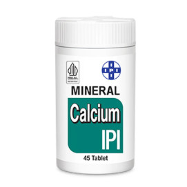 IPI VITAMIN MINERAL CALCIUM 45 TABLET HIJAU PUTIH