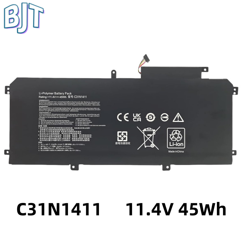 11.4V 45WH New C31N1411 Laptop Battery For Asus Zenbook UX305 UX305L UX305F UX305C UX305CA UX305FA U
