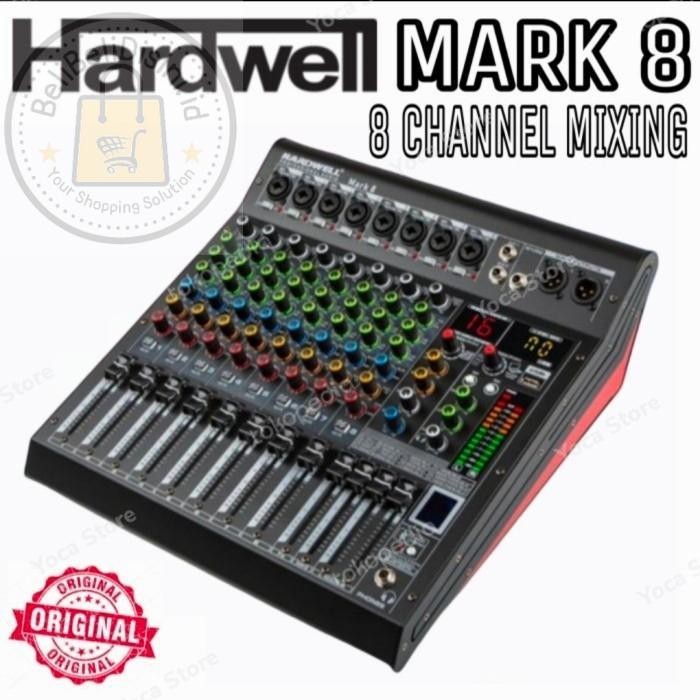 Mixer Audio HARDWELL 8 Channel MARK-8 Free Koper Mixer