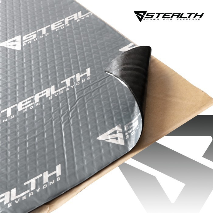 RUNSHOP_ Peredam stealth alumunium butyl rubber made in rusia peredam mobil