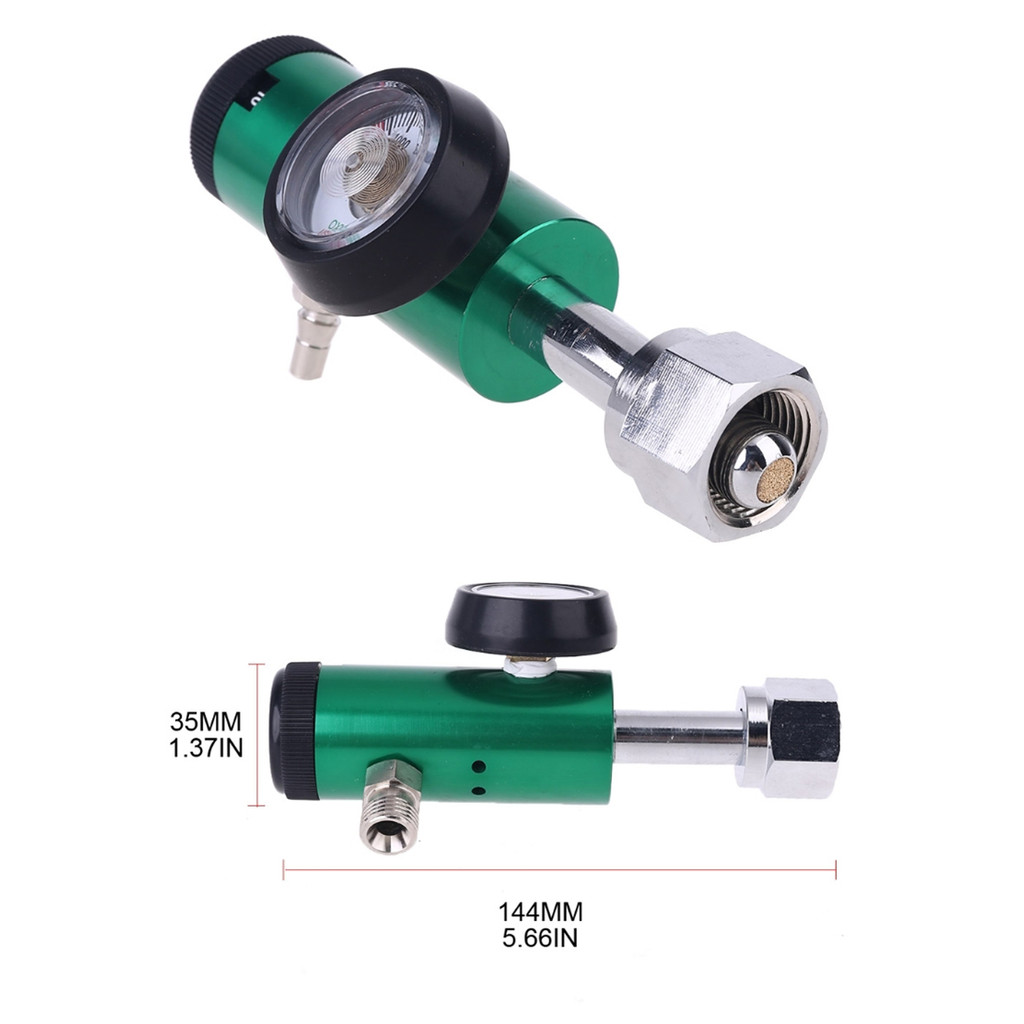 3000psi CGA540 Medical Gas Oxygen Pressure Regulator For Hospital 0-15L