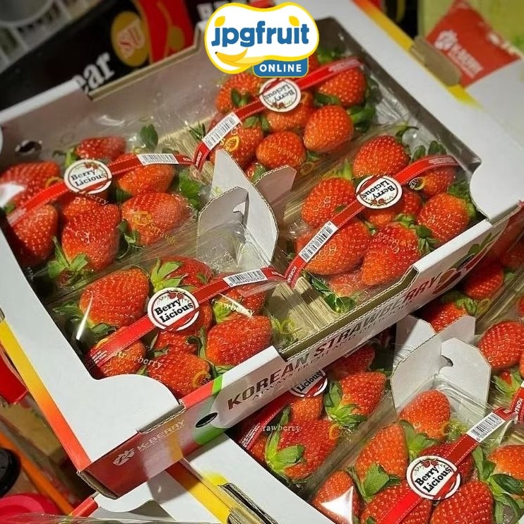 STRAWBERRY KOREA FRESH IMPOR 250GR
