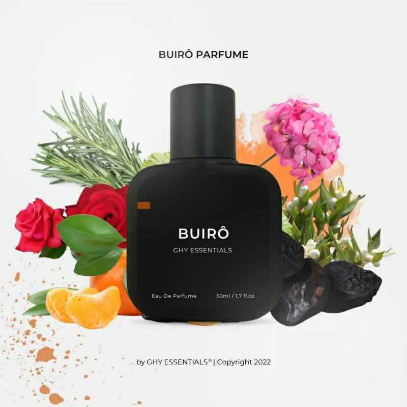 Ready_Stock GHY ESSENTIALS Eau De Perfume - 12 hours Parfum Pria Tahan Lama Original 55ml qK-5