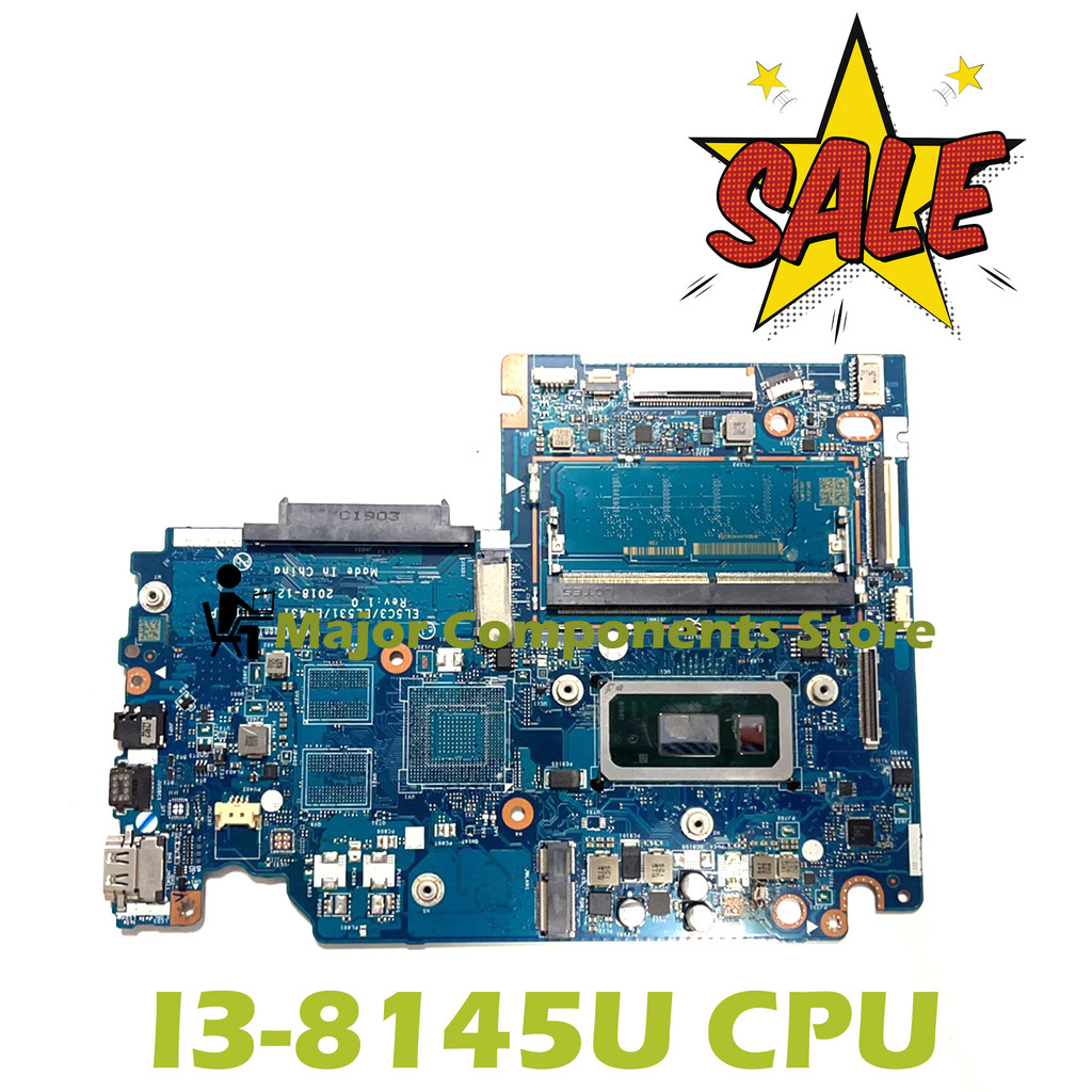 PCNANNY FOR Lenovo S340-15IWL Flex-15IWL Laptop Motherboard SRD1V I3-8145U EL5C3 EL531 EL431 LA-H101