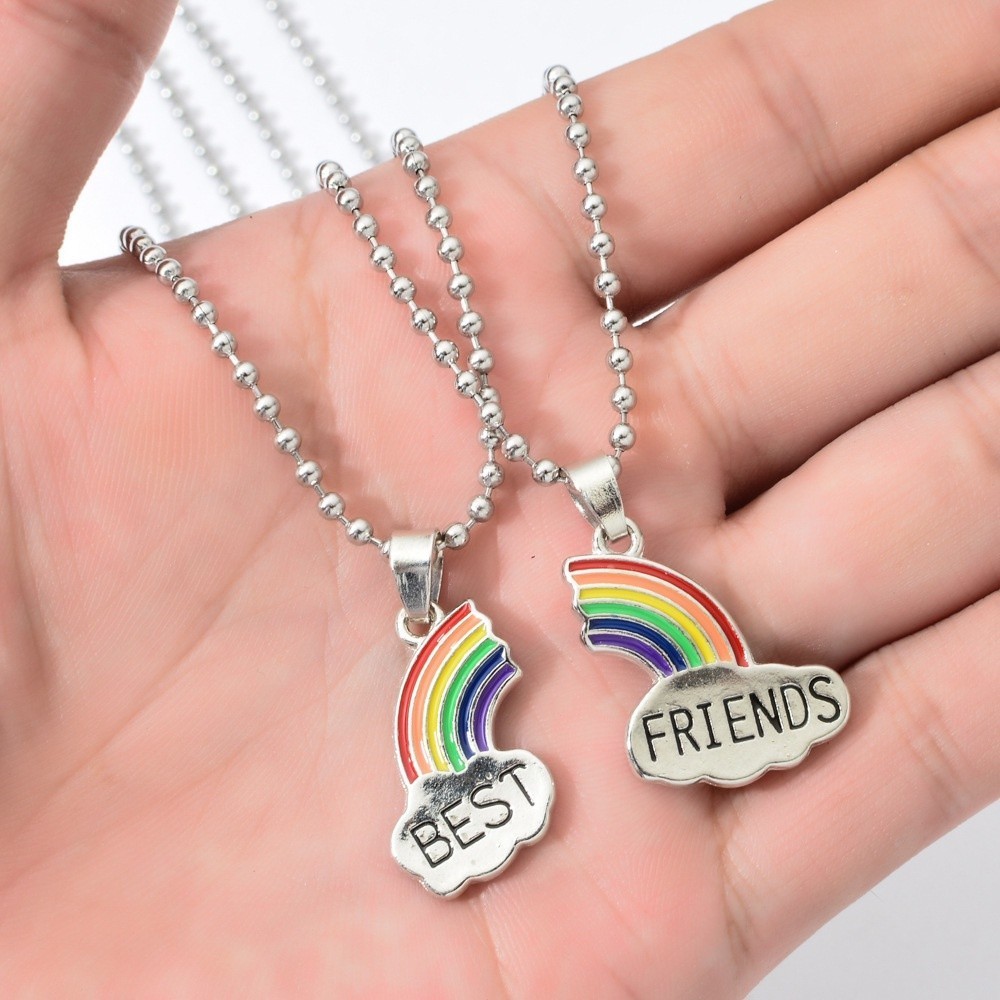 K5280 Kalung Couple Magnet 2 PCS / Kalung Best Friend / Kalung Couple Fashion / Kalung Pasangan Pria
