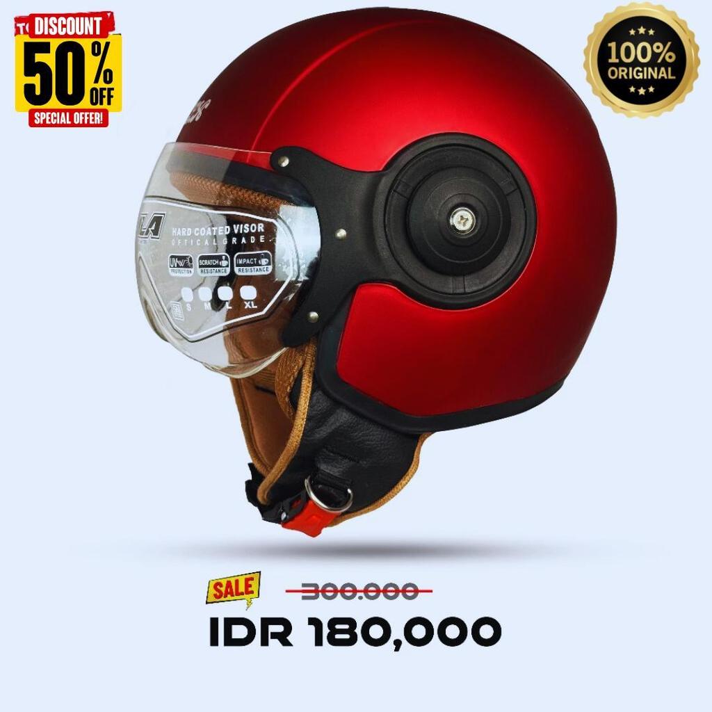 OCTAGON Helm OCTAGON Termurah untuk Wanita Desain Keren & Modern Kualitas Bagus Harga Terjangkau Per