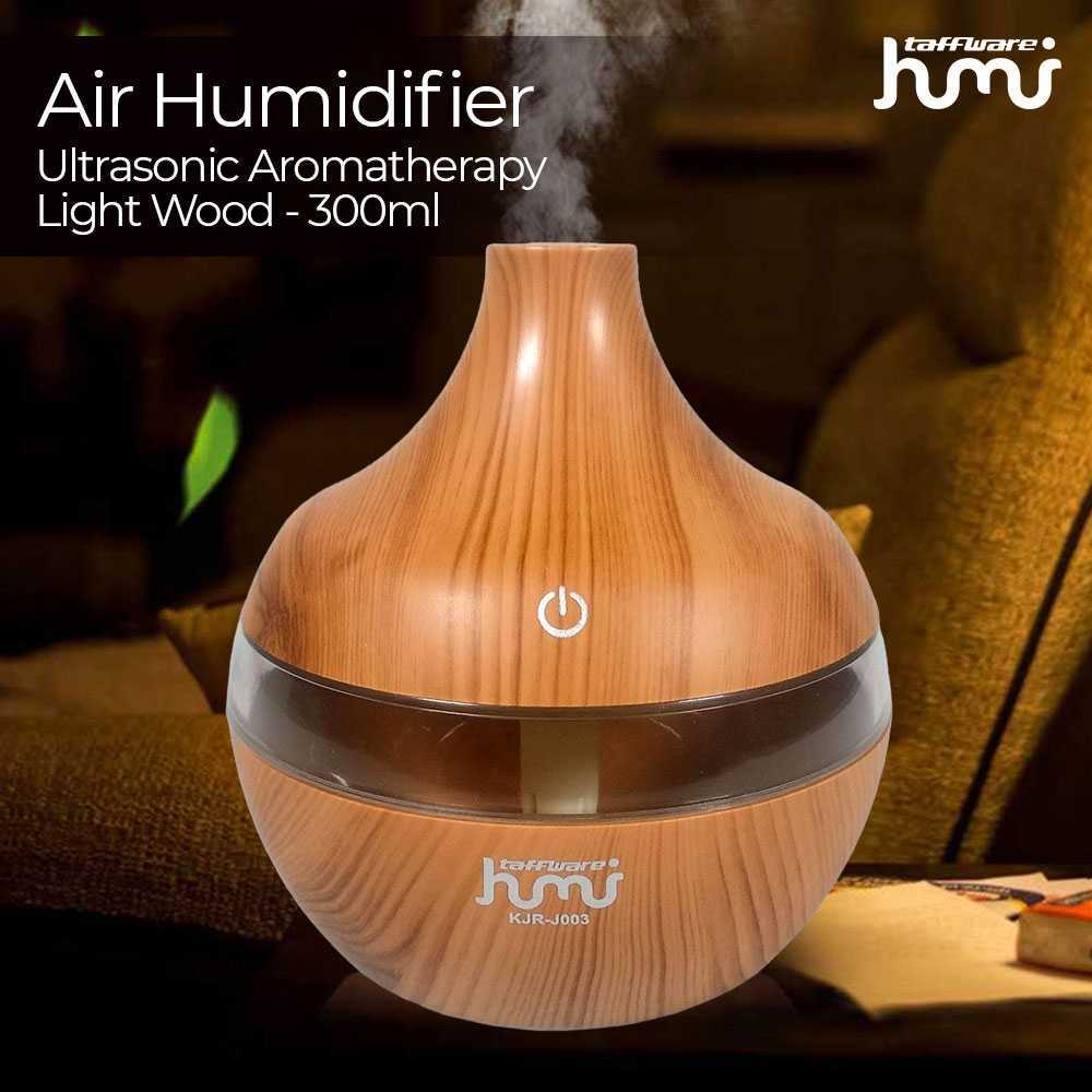 COD Air Humidifier Diffuser Pengharum Pelembab Uap Aromaterapi Ruangan Ultrasonic Besar LED RGB 300 