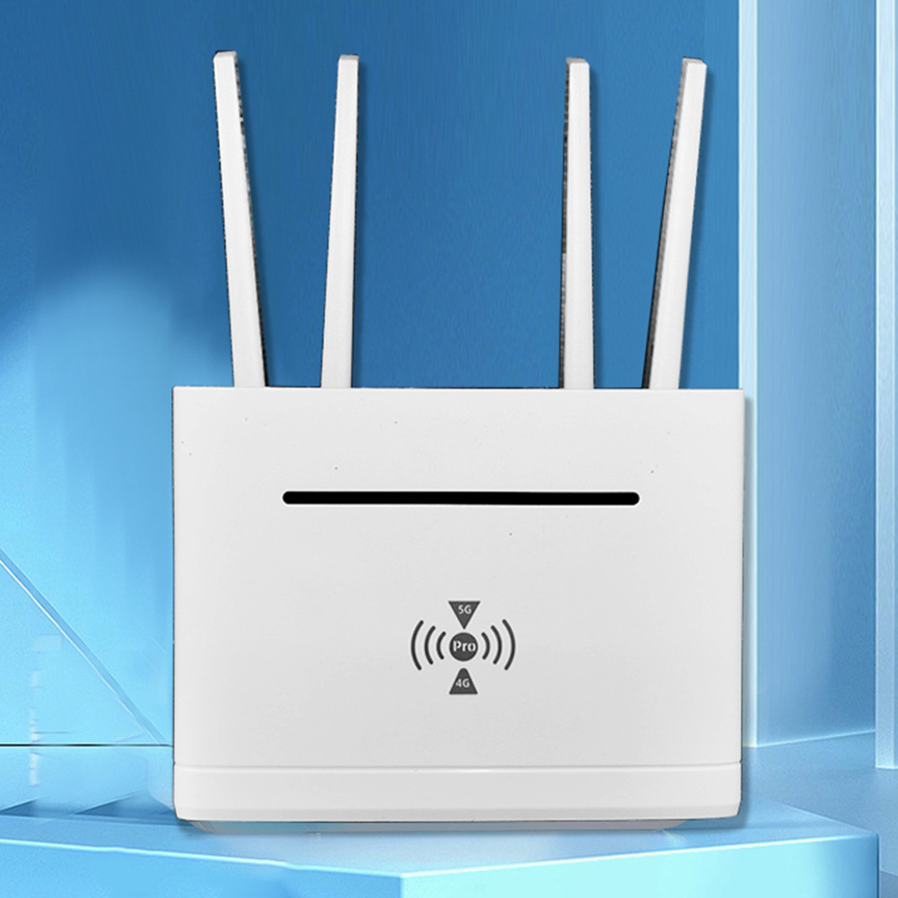 4G SIM Card Router 300Mbps 4G SIM Card WiFi Router 4 External Antenna Wireless Modem WAN LAN