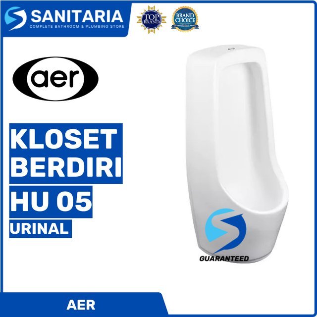 Kloset Berdiri/ Urinoir/ Wall Standing Urinal Hu 05 Aer