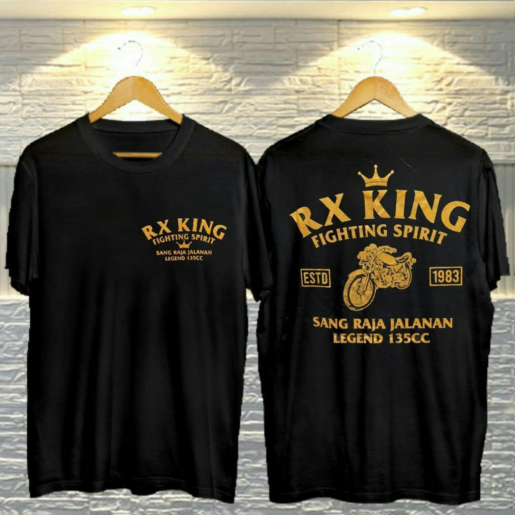 Kaos Tshirt Baju Distro RX KING Simpel 135CC Simple