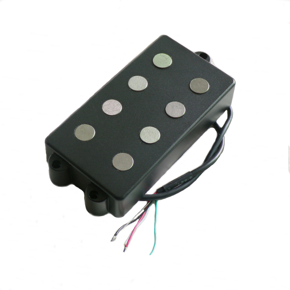 Donlis Musicman Style Bass Pickup With Large Alnico 5 Rod For 4 String Electric Jazz Humbucker Picku