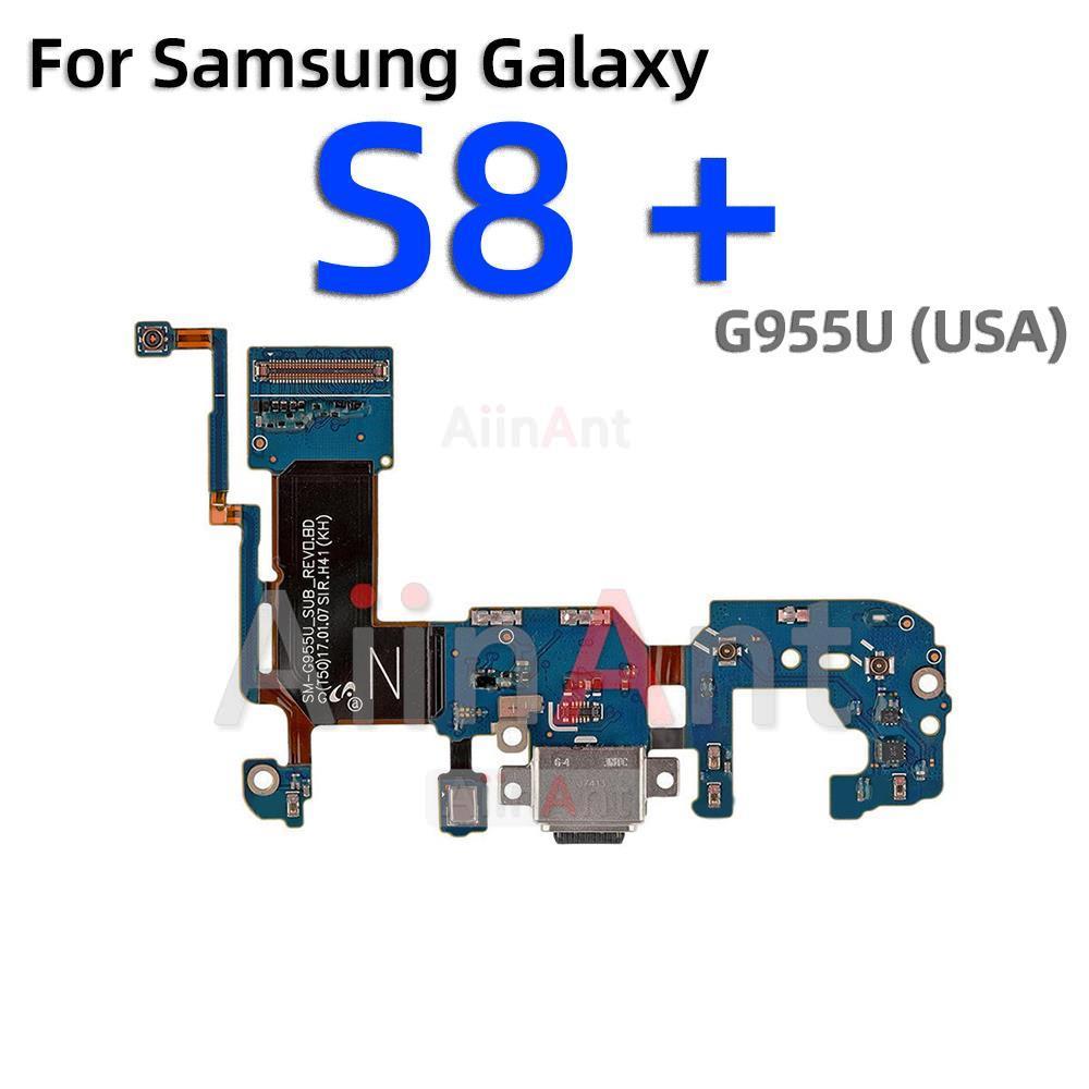 Aiinant USB Date Charging Dock Board Port Charger Flex Cable For Samsung Galaxy S8 S9 Plus + G950N G