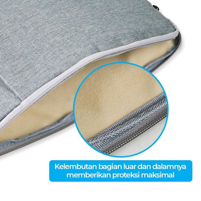 Rhodey Tas Sleeve Bag Case Laptop 14 Inch - DA99 - Gray