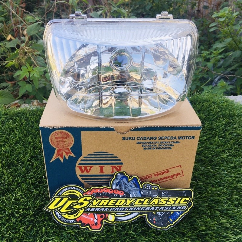 reflektor legenda 2 lampu depan legenda 2