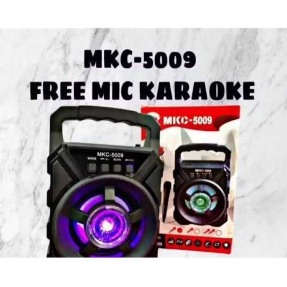 COD Speaker bluetooth XTM-5009 free mix karaoke musik box