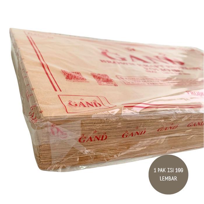 Amplop / Map Coklat Ukuran Folio Non-Seal Gand