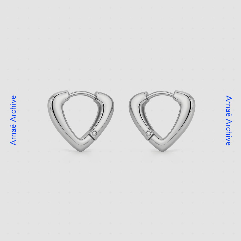 Arnae Archive —  Vea Hoop Earrings — Anting Hoop Unisex Premium Stainless Steel Anti Karat