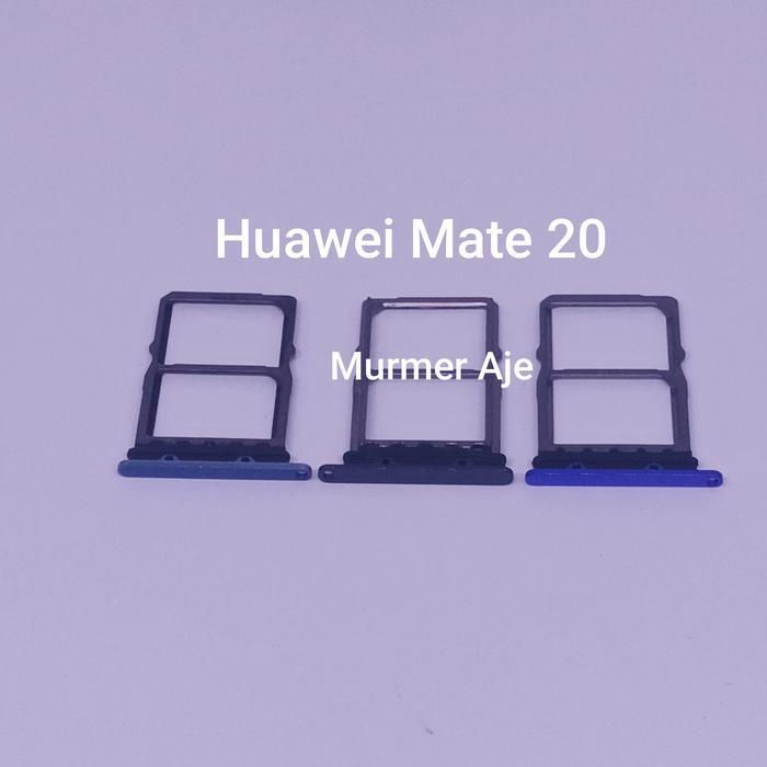 Sim card tray slot sim tempat kartu huawei mate 20 oem - Black