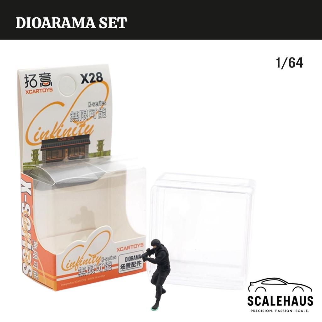Xcartoys 1/64 Diorama set Figure