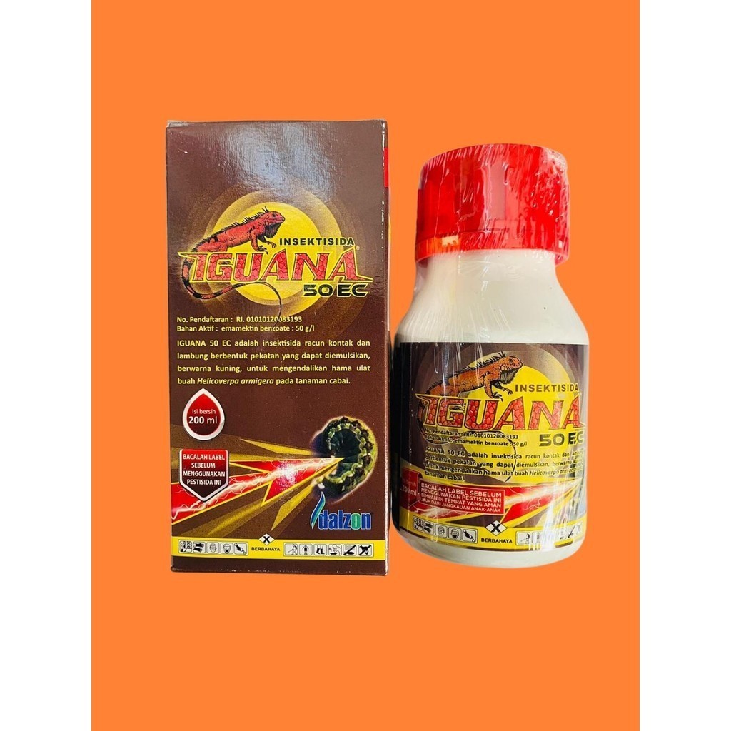 Insektisida IGUANA 50 EC dari Dalzon. IsI 200 ml Sangat efektif dalam mengendalikan perkembangbiakan