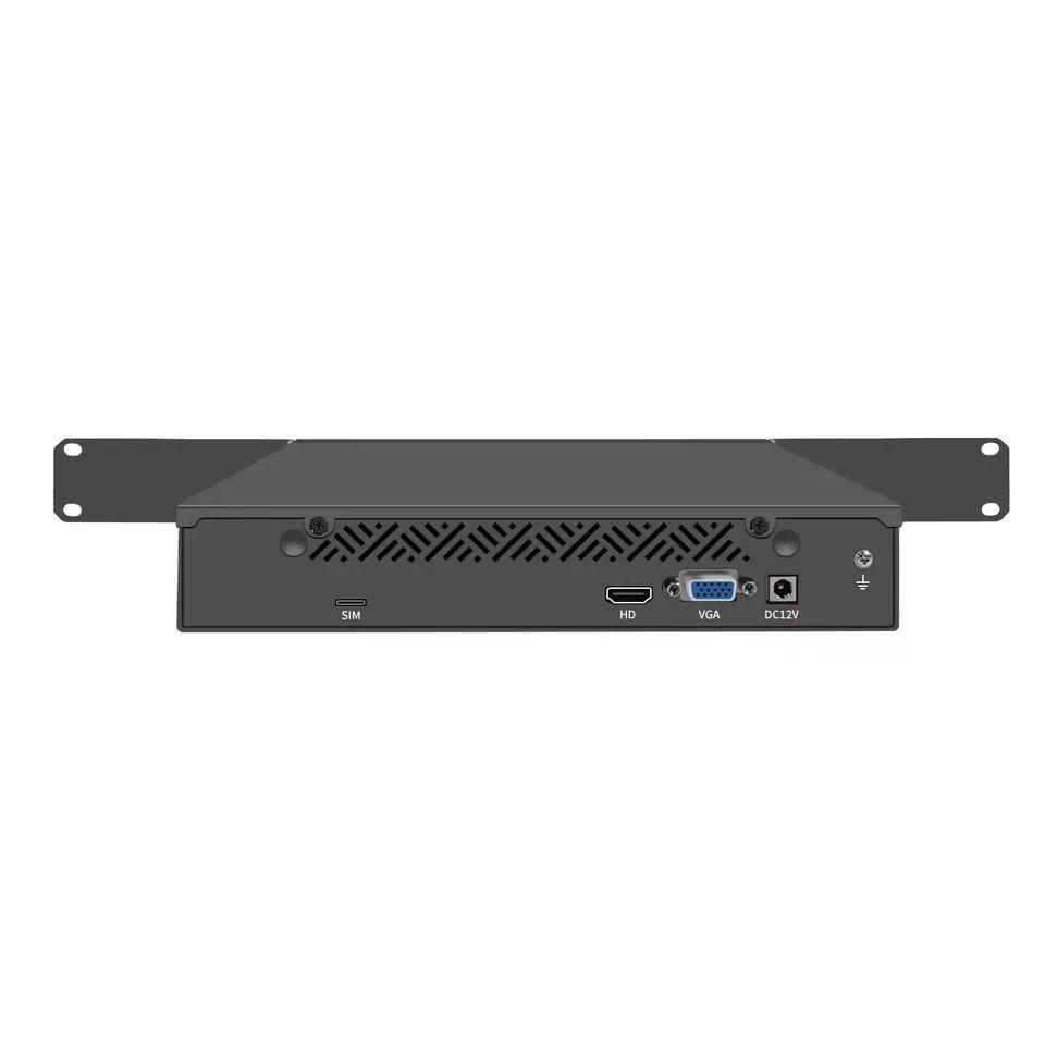 Topton 1U 9.5 Inch Rack mounted Firewall Mini PC Intel N150 Quad Core 4*/2*10G SFP 4*2.5G LAN i226-V