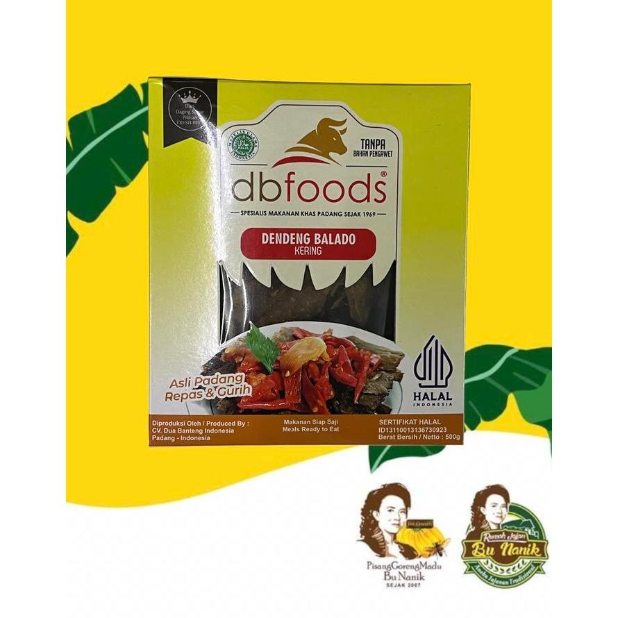 Dendeng Balado Kering Asli Padang DBFoods