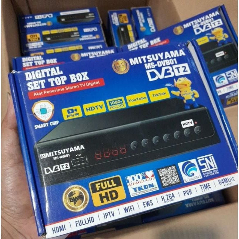 Terbaru STB Luby set top box tv digital Luby 02