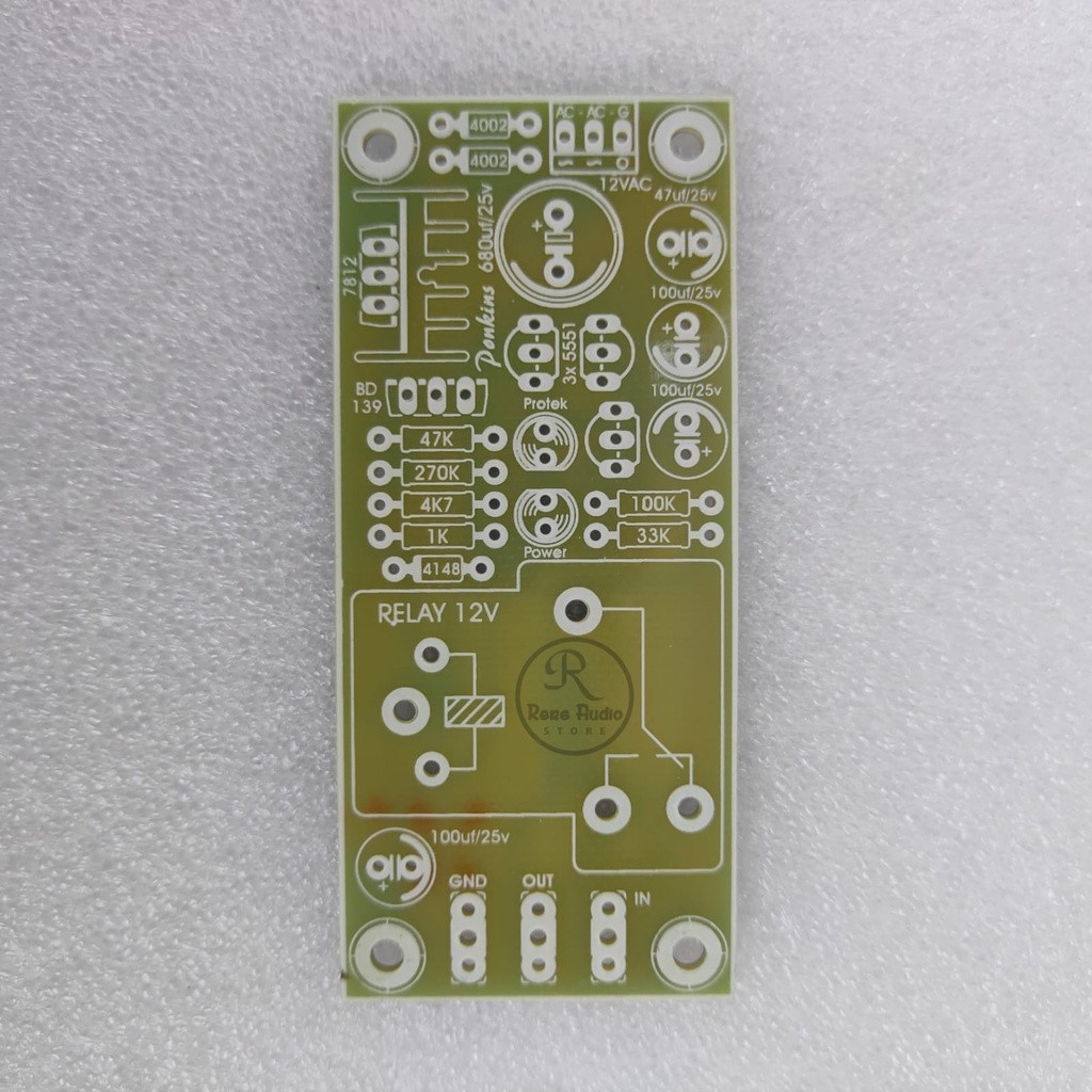 PCB Protek Spiker Mono / Protektor / Protector Bahan Fiber FR4