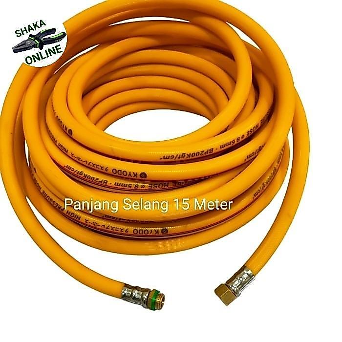 15 Meter Selang Steam KYODO - Selang Steam 15 M KYODO ORIGINAL
