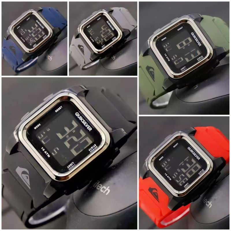 (Grosir)Jam Tangan Pria 511 Sergi Digital Strap Rubber(Terima Cod)