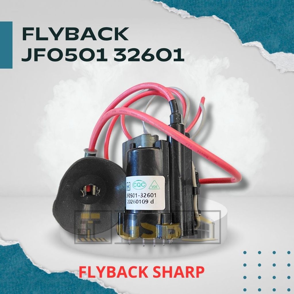 FBT TV Sharp Alexander Slim Tipe JF0501-32601 FA132WJZZ Flyback Transformer 21 Inchi Universal