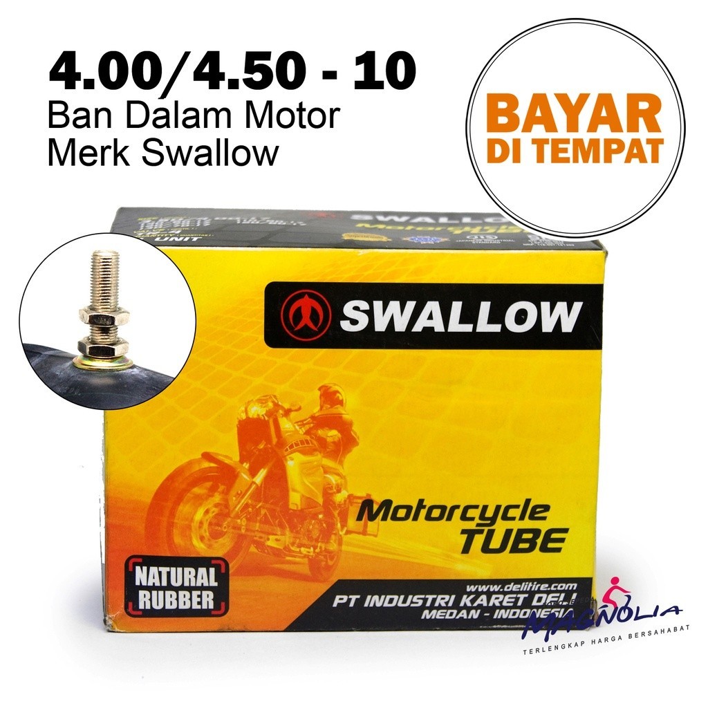 Ban Dalam Vespa Ring 10 Gorilla Monkey Merk Swallow