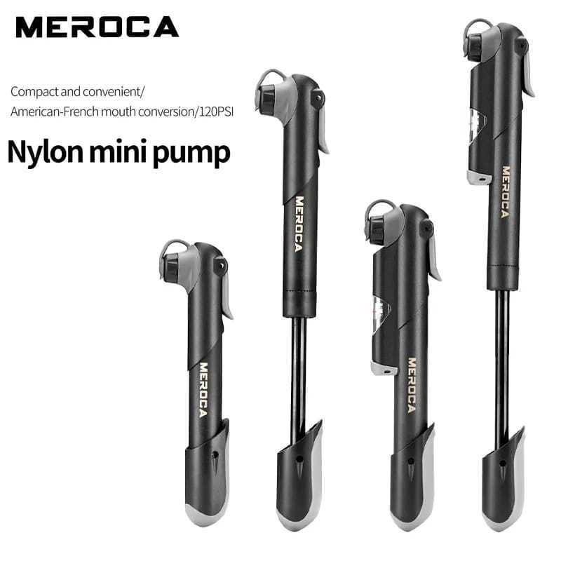 Foto Meroca Pompa Pump Angin Mini Ban Sepeda Portabel Gowes Motor Seli