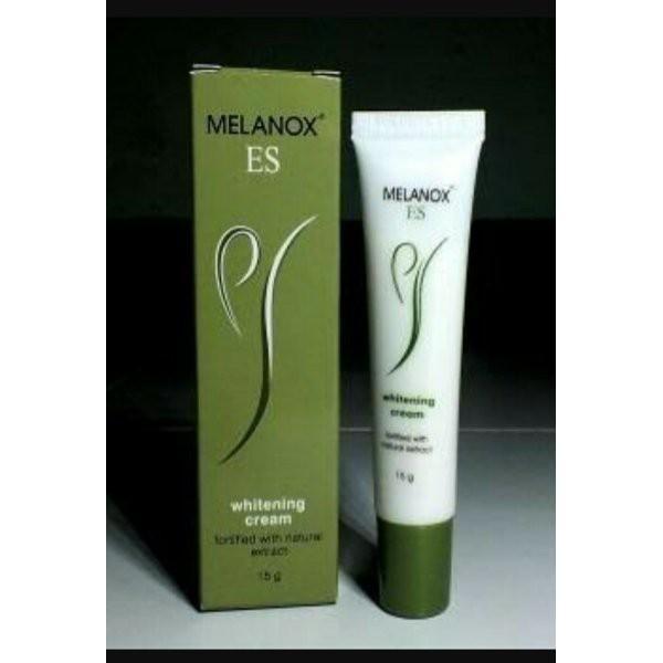 Promo Melanox ES Whitening Cream Wajah Salep Penghilang Flek Hitam & Bopeng Melanok