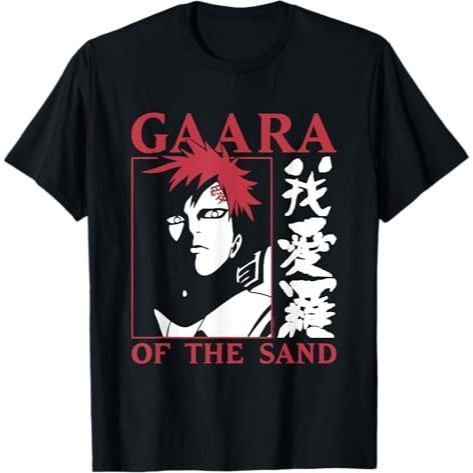 Kaos Anime Naruto Shippuden Gaara of the Sand T-Shirt