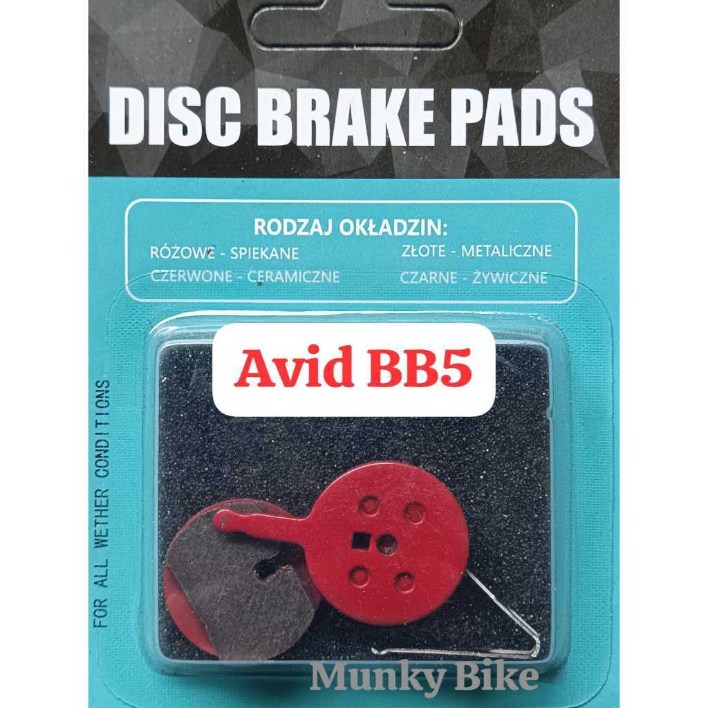 Foto Brakepad kampas Rem Avid BB5 Bulat Semi Metallic Sepeda Mtb