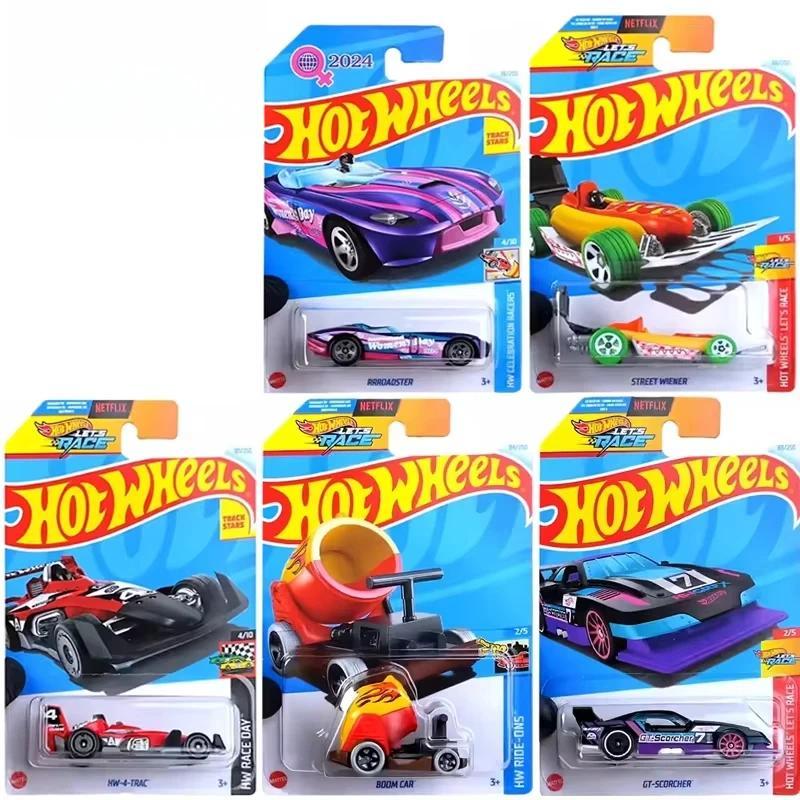 Original Hot Wheels Car Let’s Race Toys for Boys 1/64 ecast Vehicle Rrroadster Piranha Terror Street