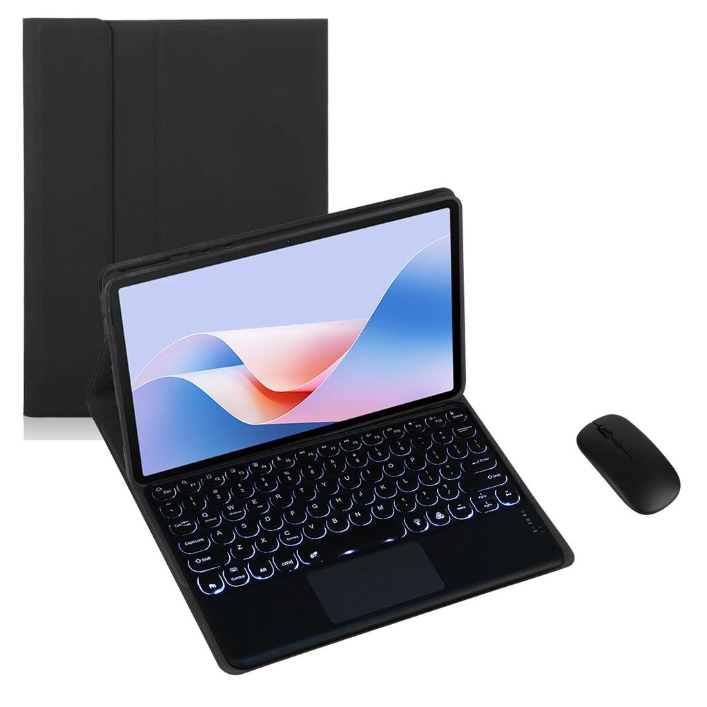 Round Button Keyboard Case for Samsung Galaxy Tab S4 SM-T830 10.5" Tablet,Detaable Wireless Keyboard