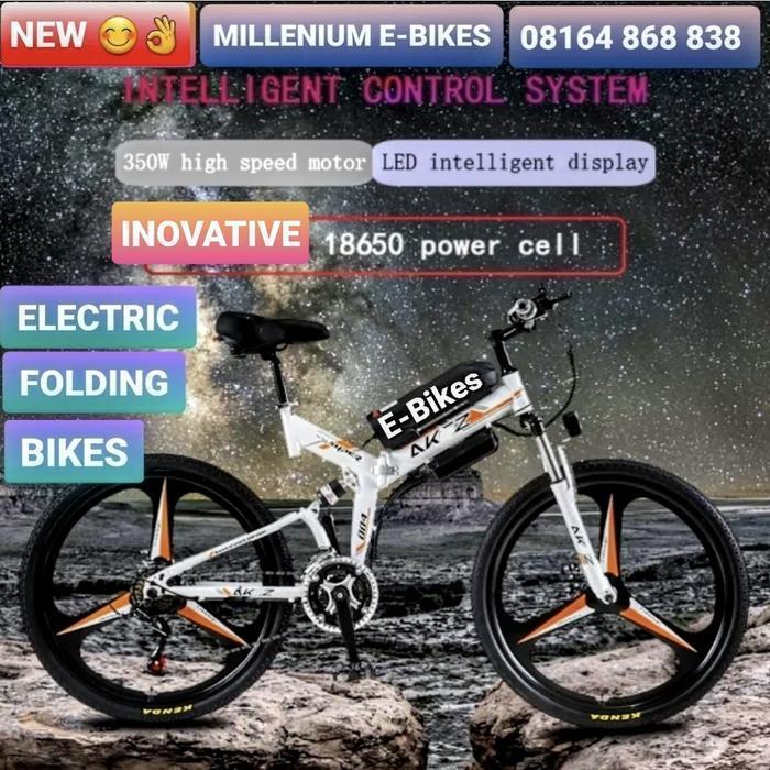 sepeda listrik sepeda gunung lipat ebike mtb folding bike