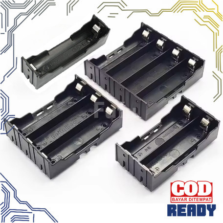Holder Baterai 18650  2S 3S 4S Case Kotak Baterai Pin Plat PCB