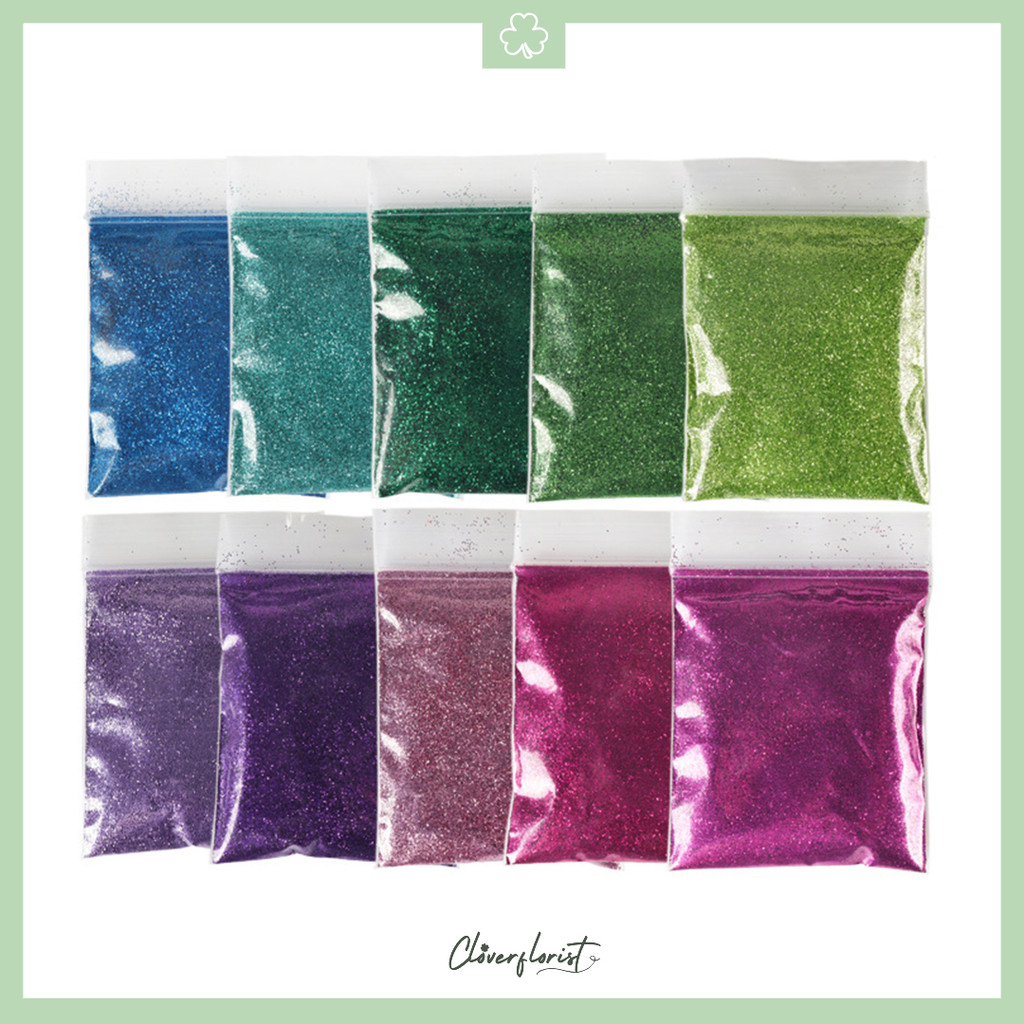 Bubuk Glitter Hologram Serbuk Metalik Glitter 20gr Glitter Bubuk Hias U111