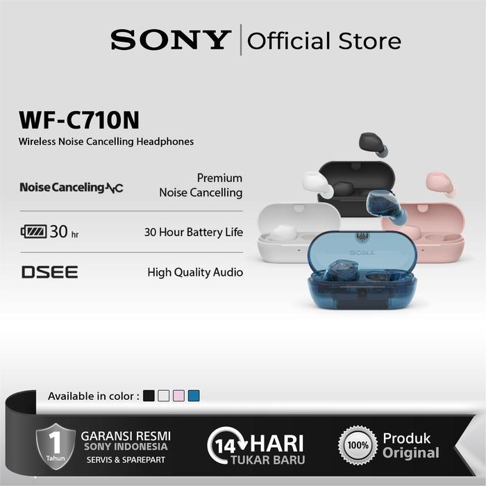 SONY WF-C710N / WF C710N TWS EARBUDS NOICE CANCELLING
