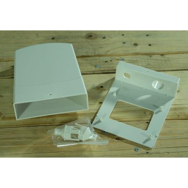 Outdoor Box Mikrosure for Mikrotik Routerboard Ivory - Putih, Standar
