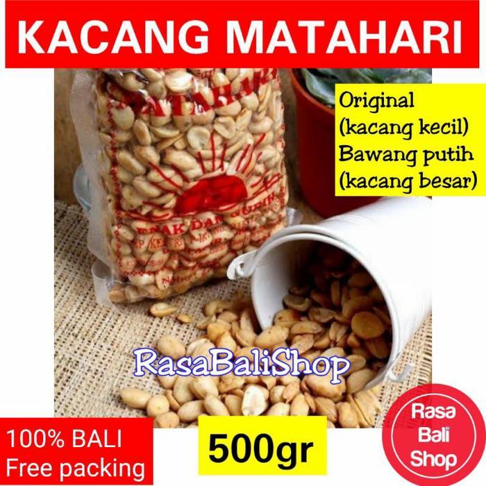 Kacang Matahari 500gr, Kacang Bawang Putih, Kacang Bali, Kacang Ori - Bawang putih
