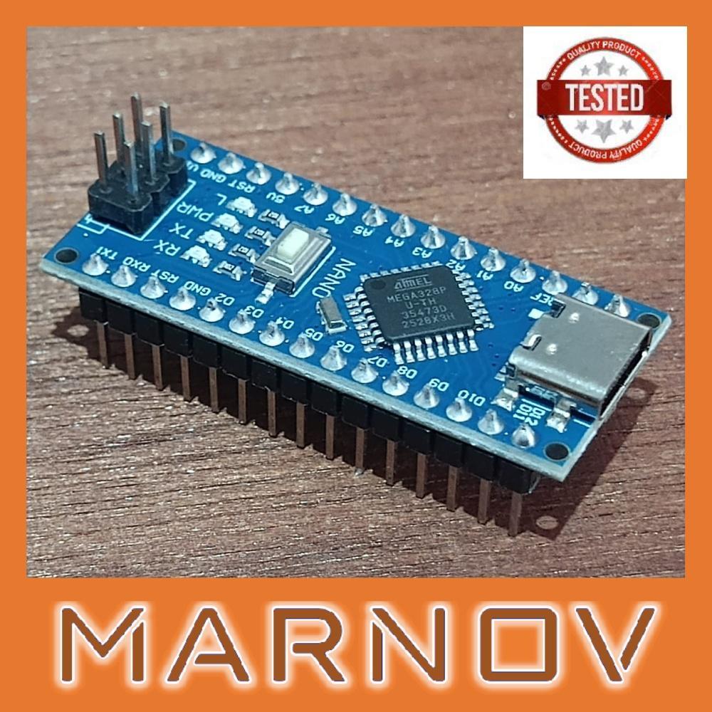 Arduino Compatible Nano Tanpa Kabel CH340 CH-340 - ARDUINO NANO