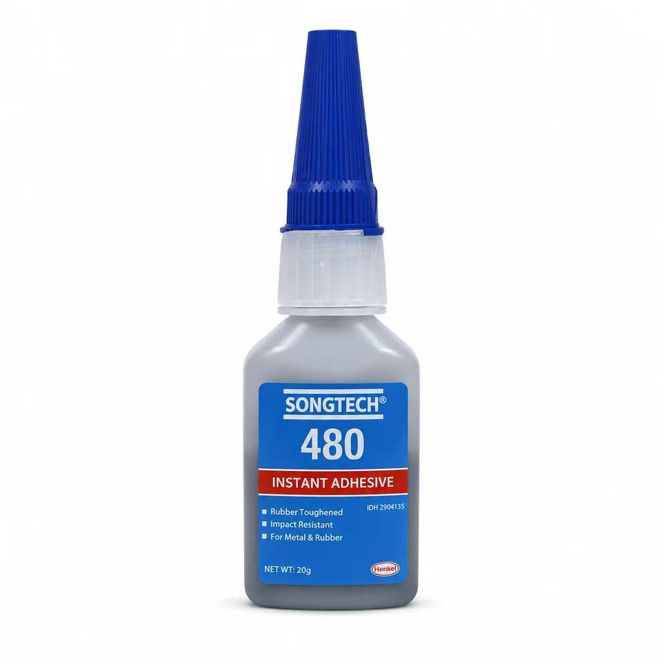 SongTech Loctite 480 Instant Adhesive Black Super Glue High Strength Toughened for Metal Rubber Plas