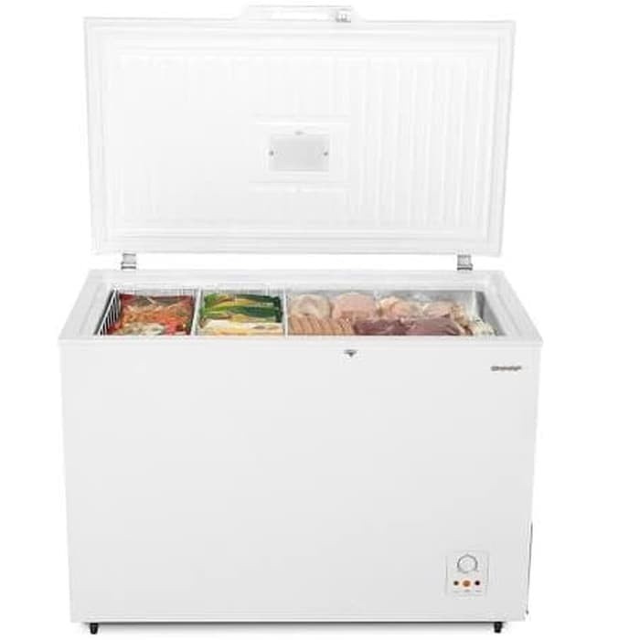 FREEZER BOX SHARP FRV-310X / FRV 310X / 310 LITER BERGARANSI